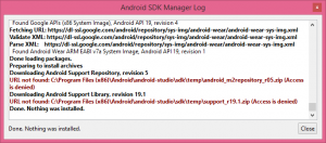 android sdk acces is denied